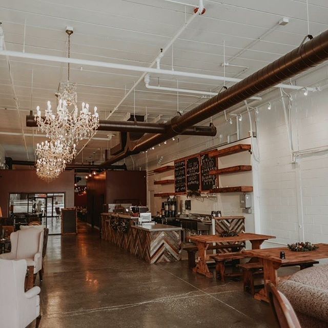 Come play board games with us at @brewpointcoffee’s gorgeous new location at 617 N York from 12-5 today! #coffee #library #boardgames