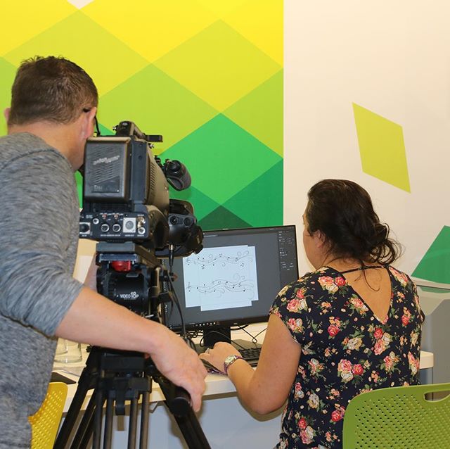 Coming soon: a #PSA about the #elmhurstmakery on Elmhurst’s local access channel! #elmhurstil #library #behindthescenes