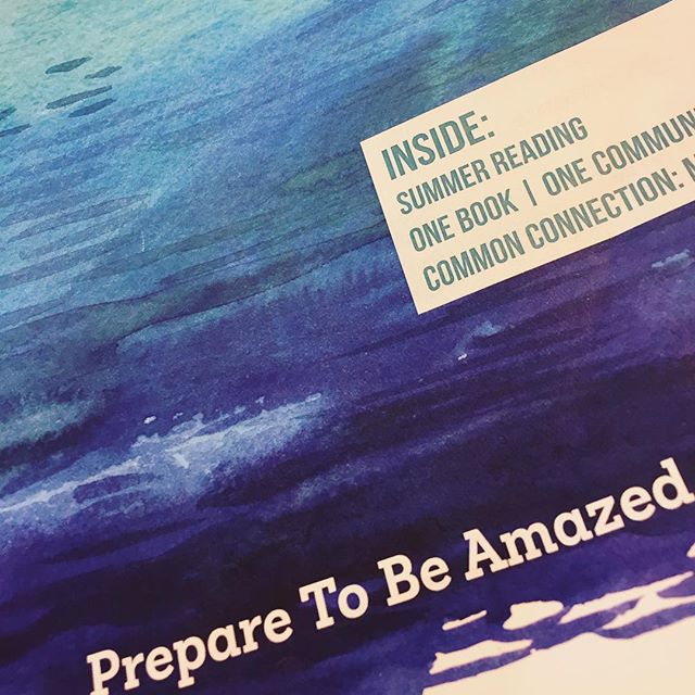 Get a sneak peek at summer! Fine Print is online now: elmlib.org/fineprint #comingtoyourmailboxsoon  #onebookonecommunity #summerreading #commonconnection