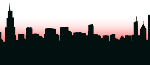 Chicago Skyline graphic from T.M. Goeglein's website